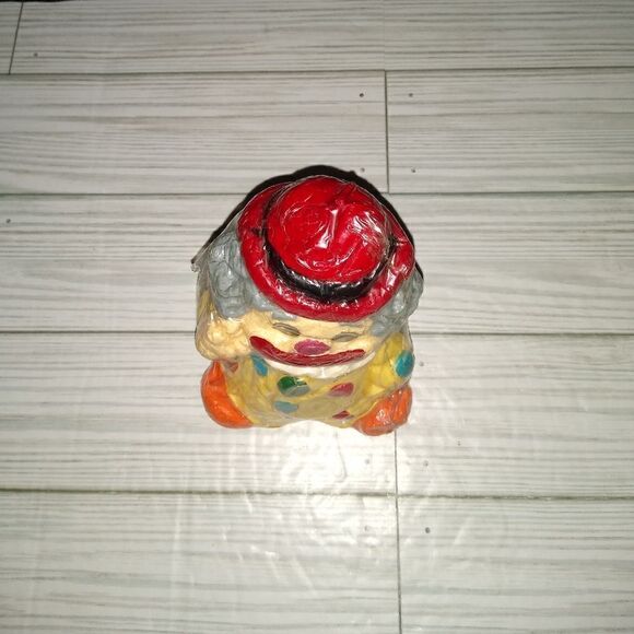 Vintage Peace Clown Art Decorative Candle Made In Hong Kong 5½in Tall - Picture 8 of 10